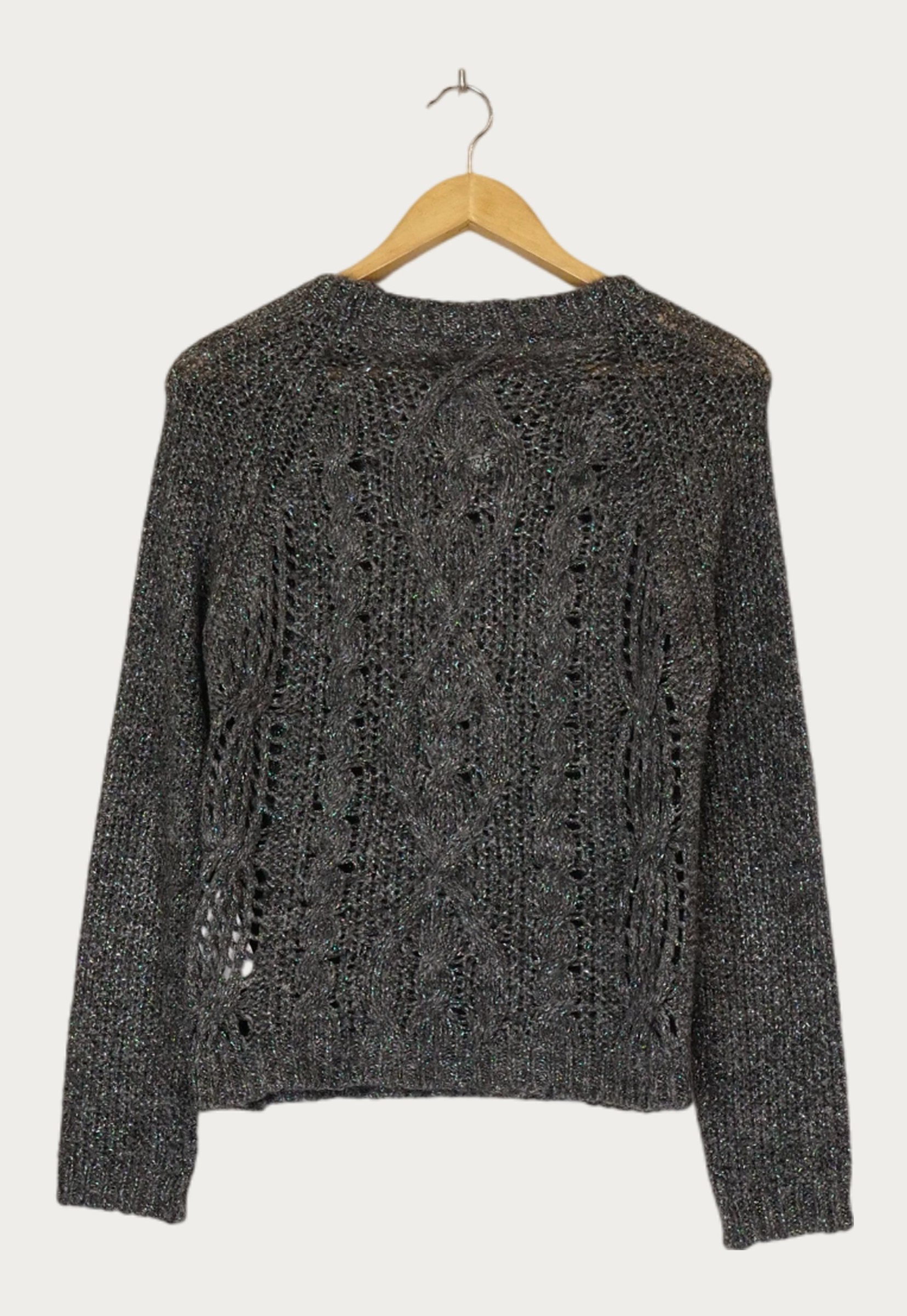 Pulls & Gilets gris - Kookai - Femme 34 - Seconde Main - Image 2