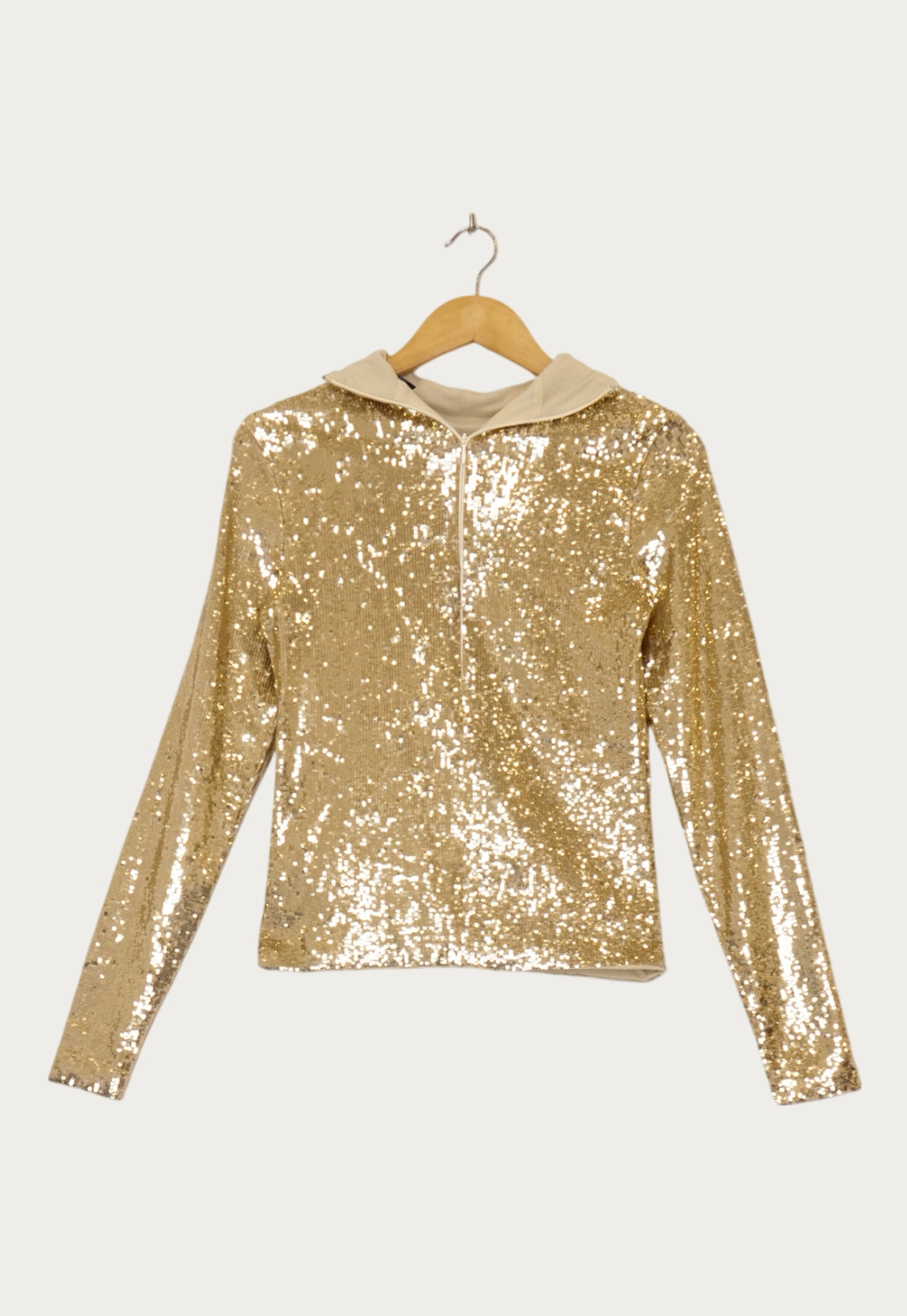 Hauts doré - Ralph Lauren - Femme 38 - Seconde Main - Image 2