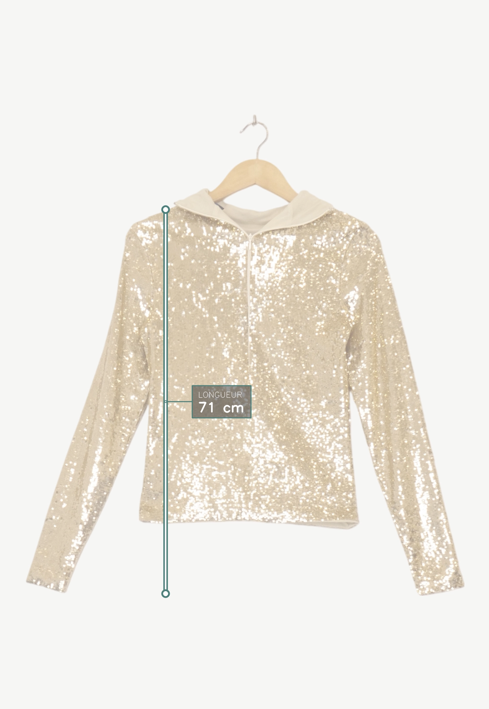 Hauts doré - Ralph Lauren - Femme 38 - Seconde Main - Image 6