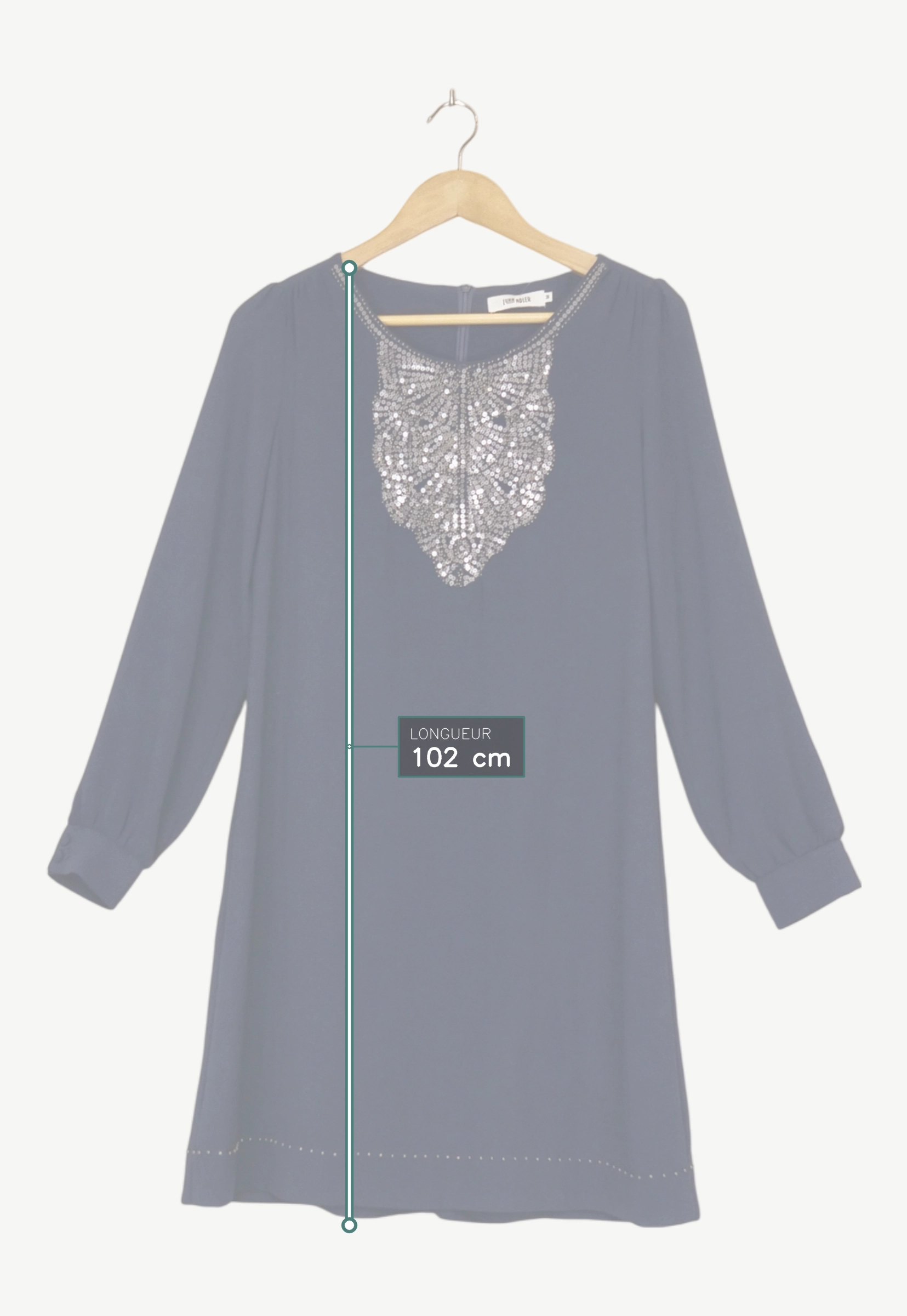 Hauts bleu - Lynn Adler - Femme 38 - Seconde Main - Image 5