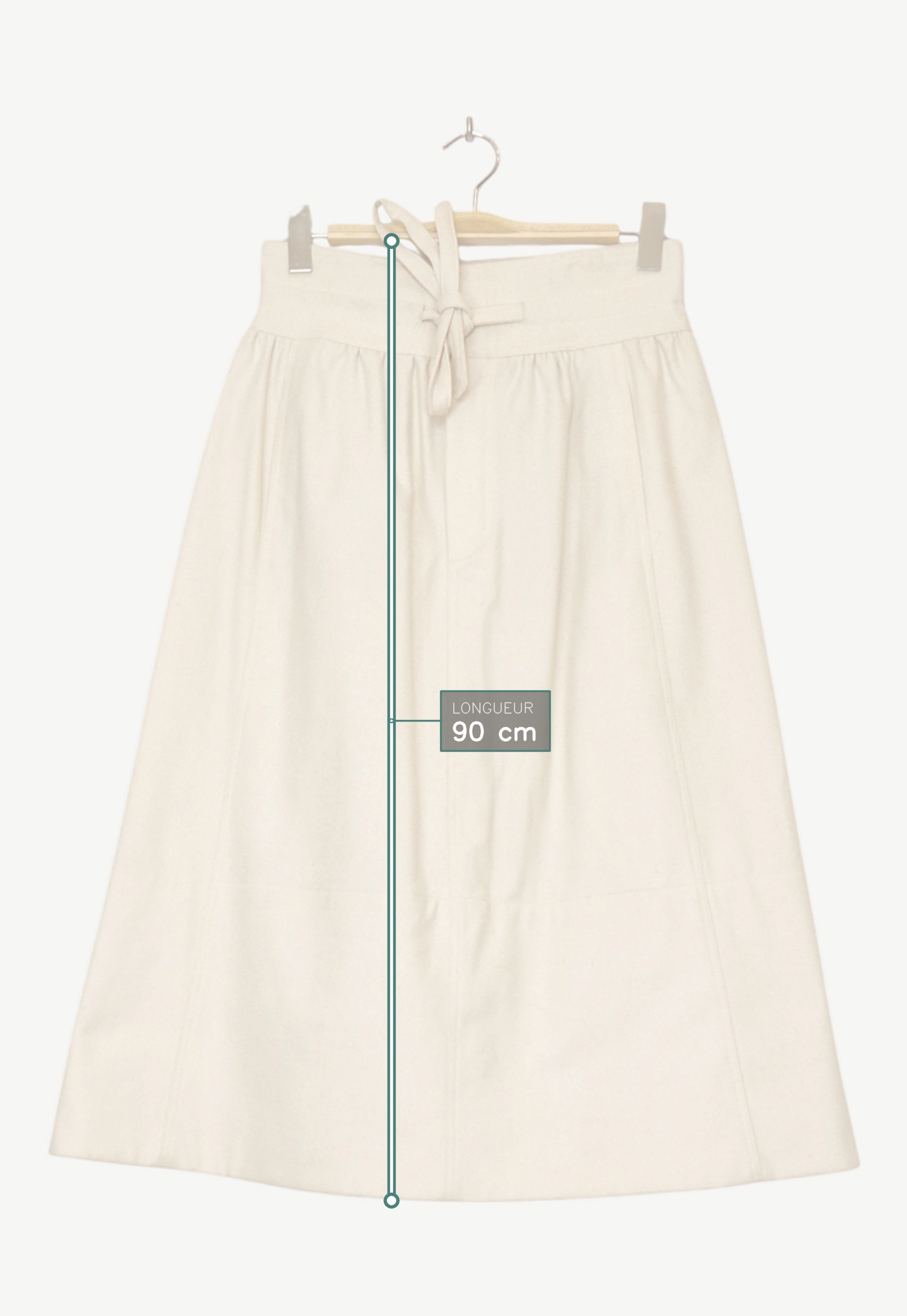 Jupes beige - Laurence Bras - Femme 36 - Seconde Main - Image 6