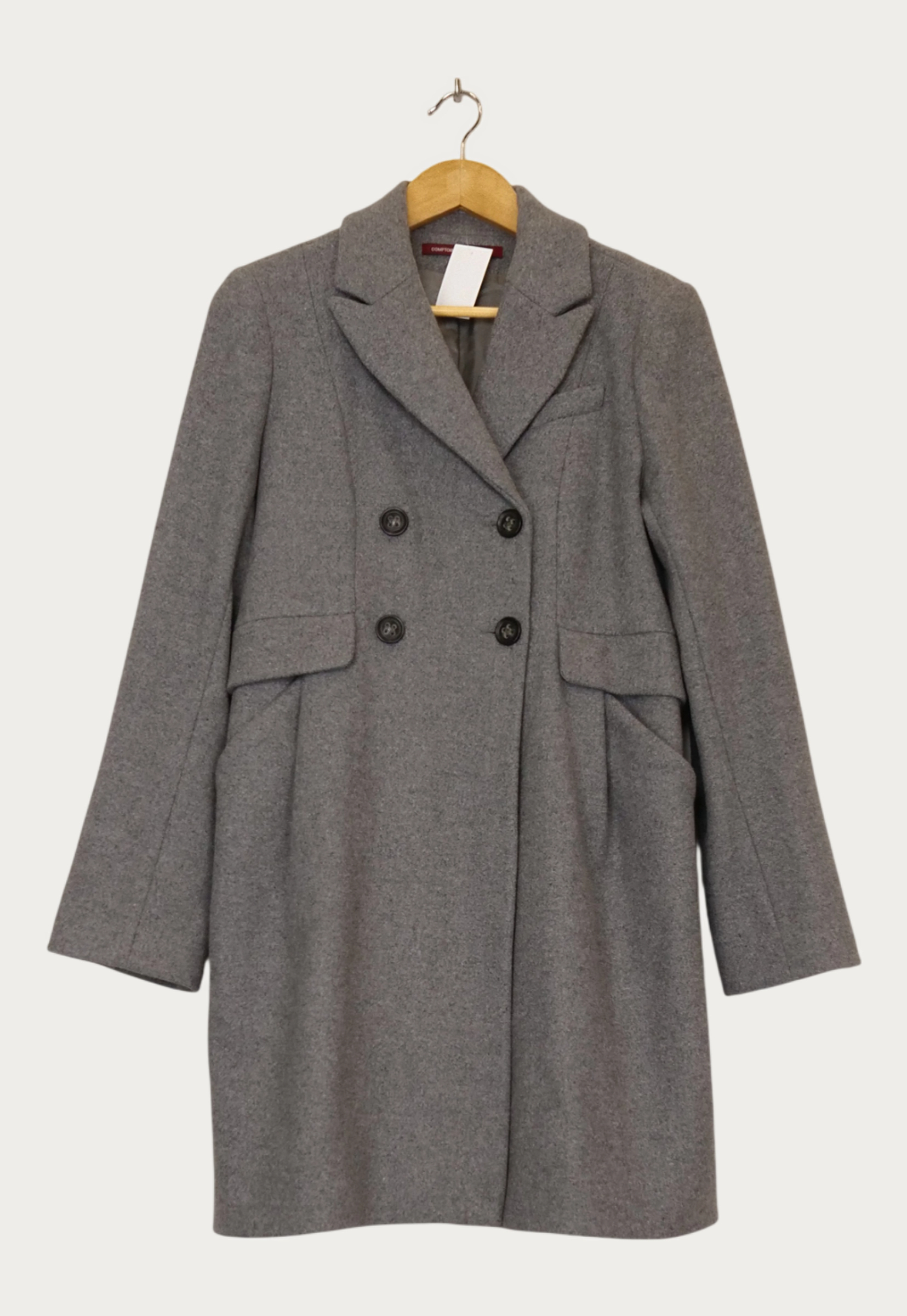 Manteaux gris - Comptoir des cotonniers - Femme 40 - Seconde Main - Image 2