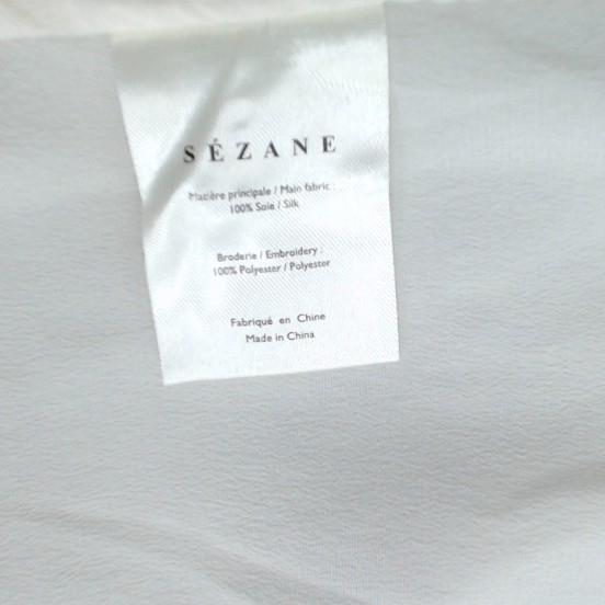 Hauts blanc - Sézane - Femme 38 - Seconde Main - Image 3