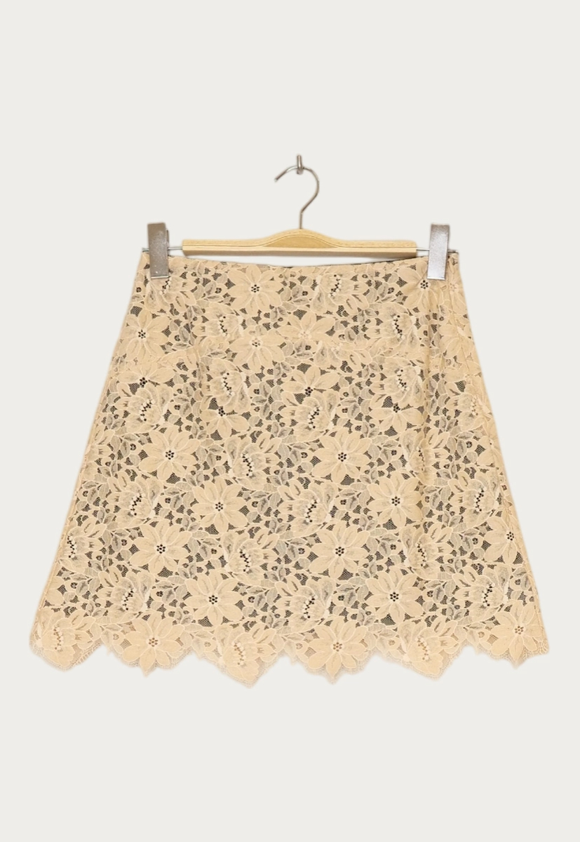 Jupes beige - Sandro - Femme 38 - Seconde Main - Image 2