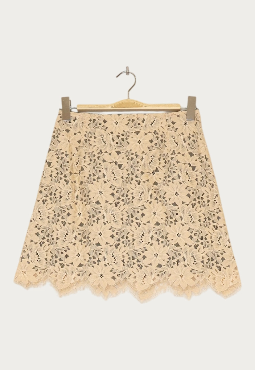 Jupes beige - Sandro - Femme 38 - Seconde Main - Image 1