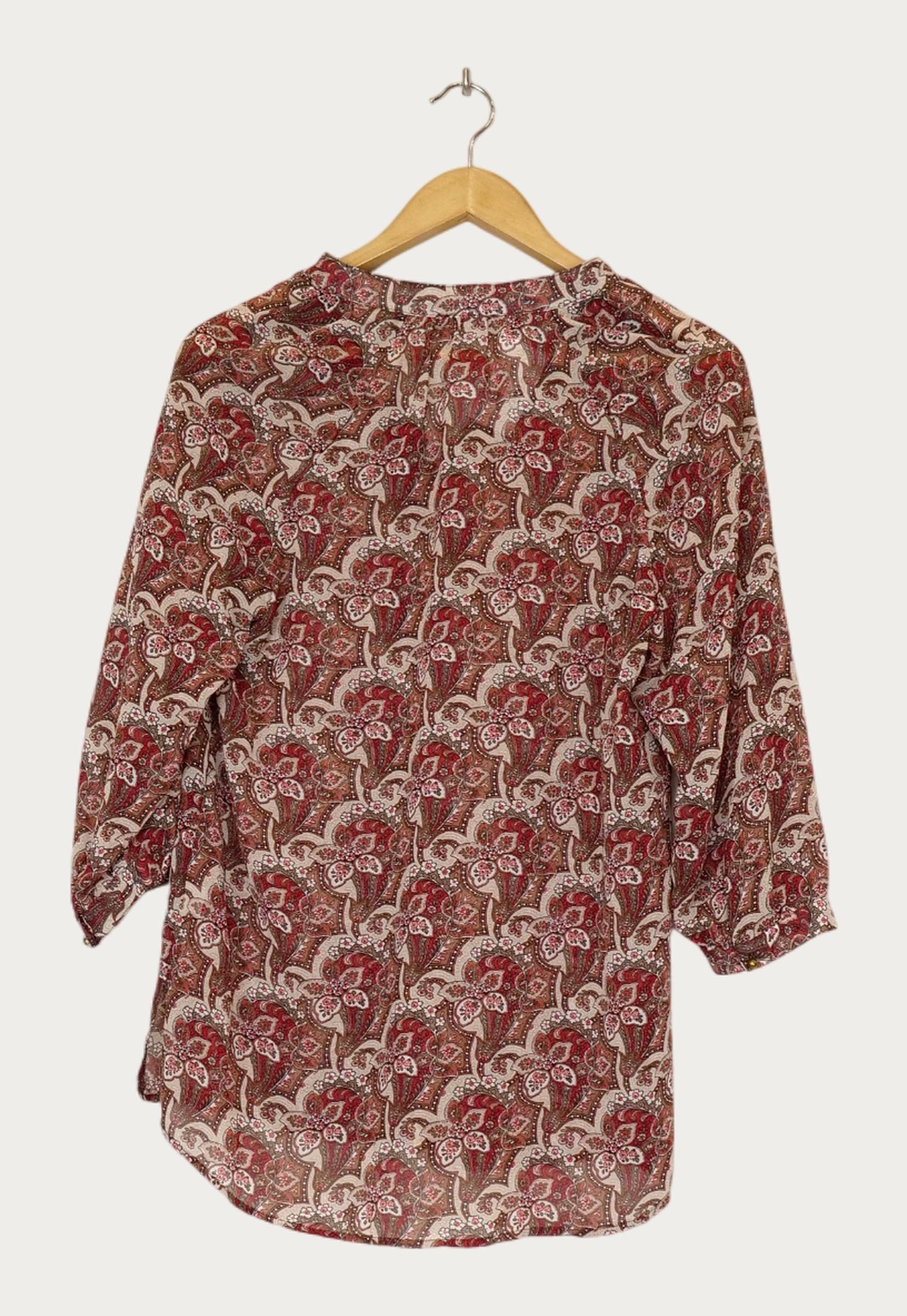 Hauts bordeaux - Monoprix - Femme 40 - Seconde Main - Image 2