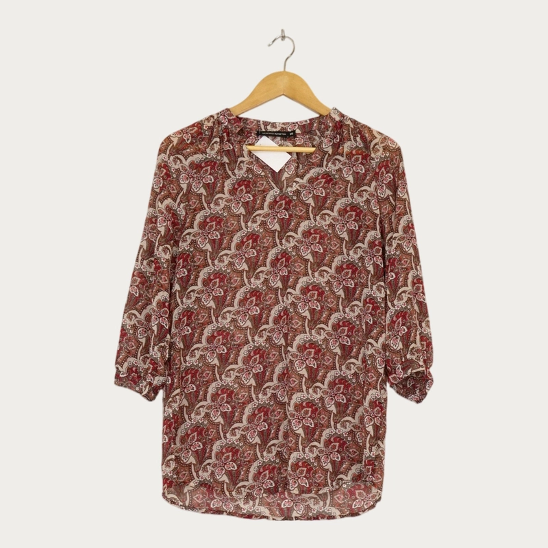 Hauts bordeaux - Monoprix - Femme 40 - Seconde Main