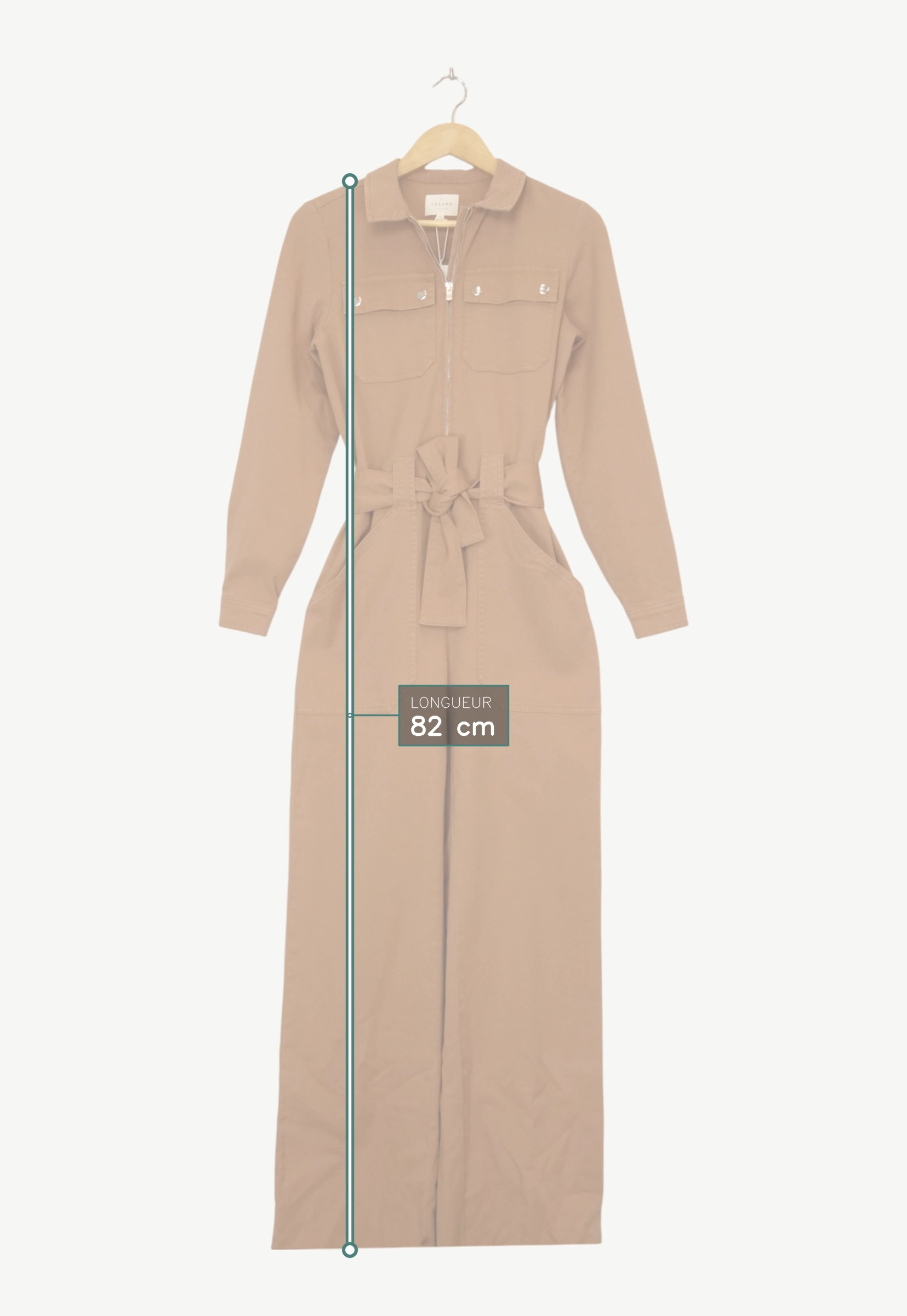 Combinaisons & combishorts marron - Sézane - Femme 38 - Seconde Main - Image 5