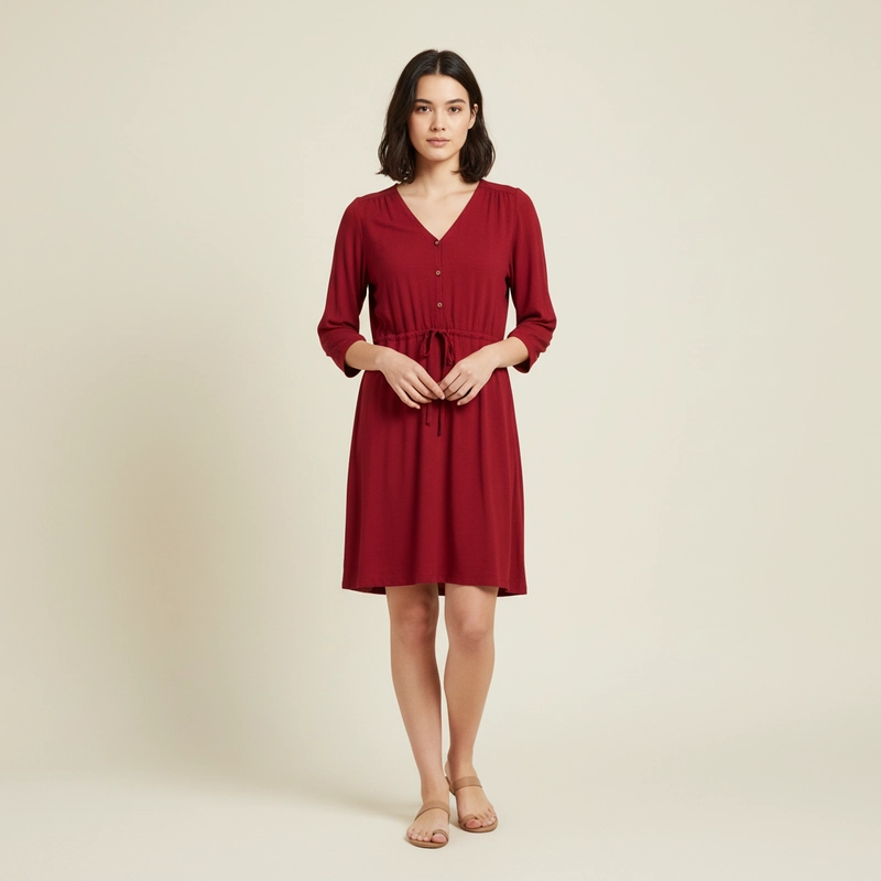 Robes bordeaux - Des petits hauts - Femme 36 - Seconde Main
