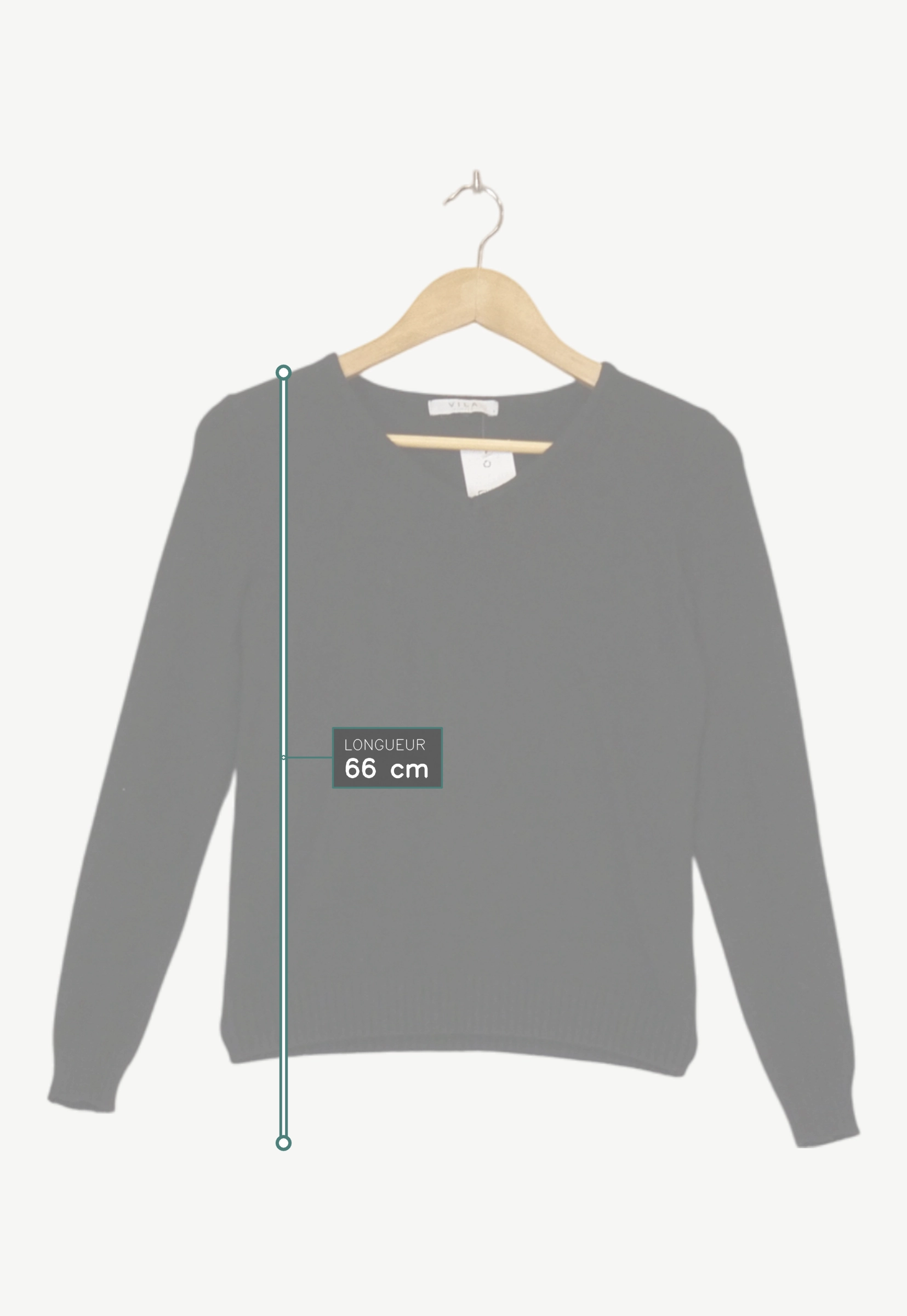 Pulls & Gilets noir - Vila - Femme 36 - Seconde Main - Image 6