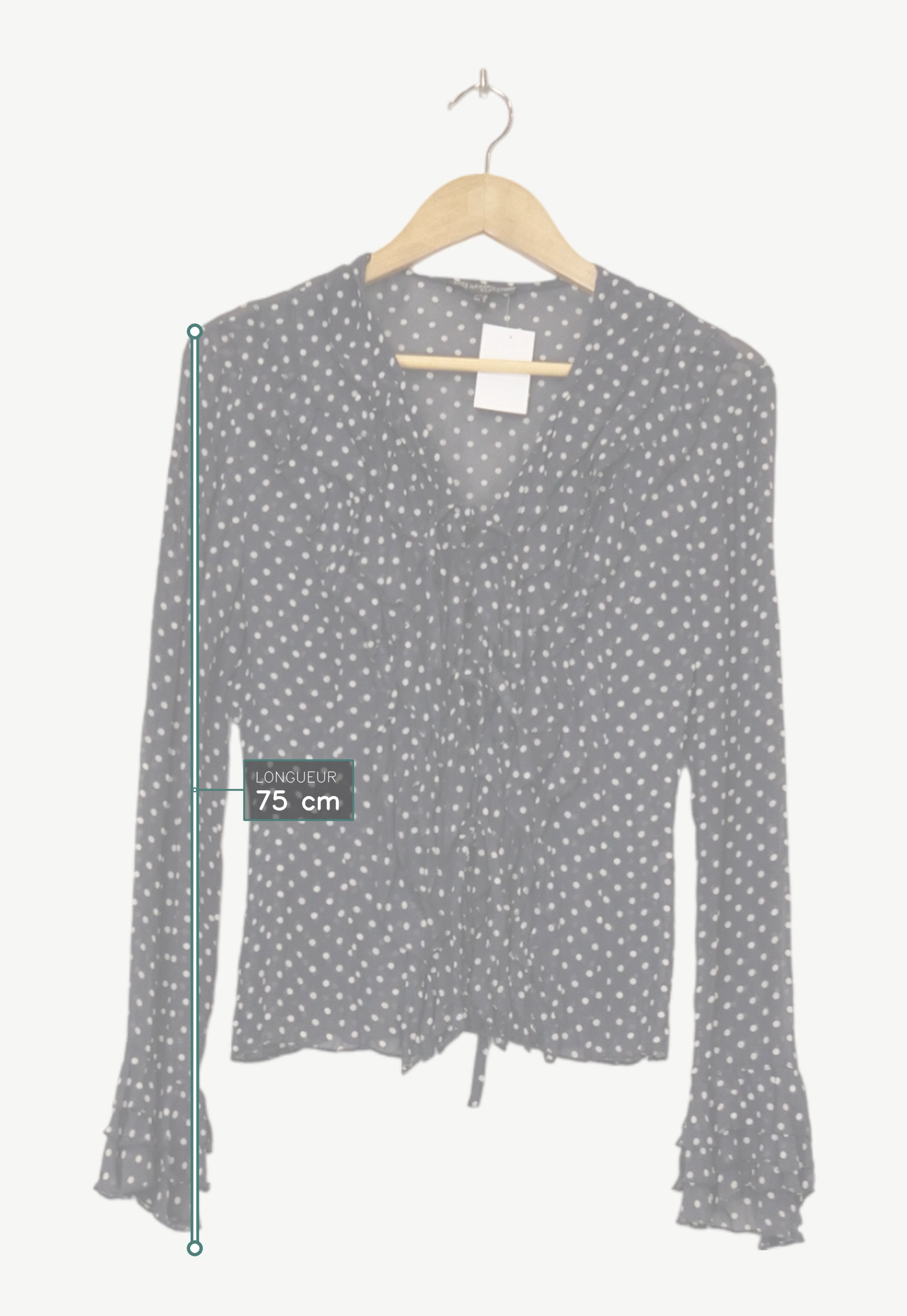 Hauts noir - Bandolera - Femme 38 - Seconde Main - Image 5