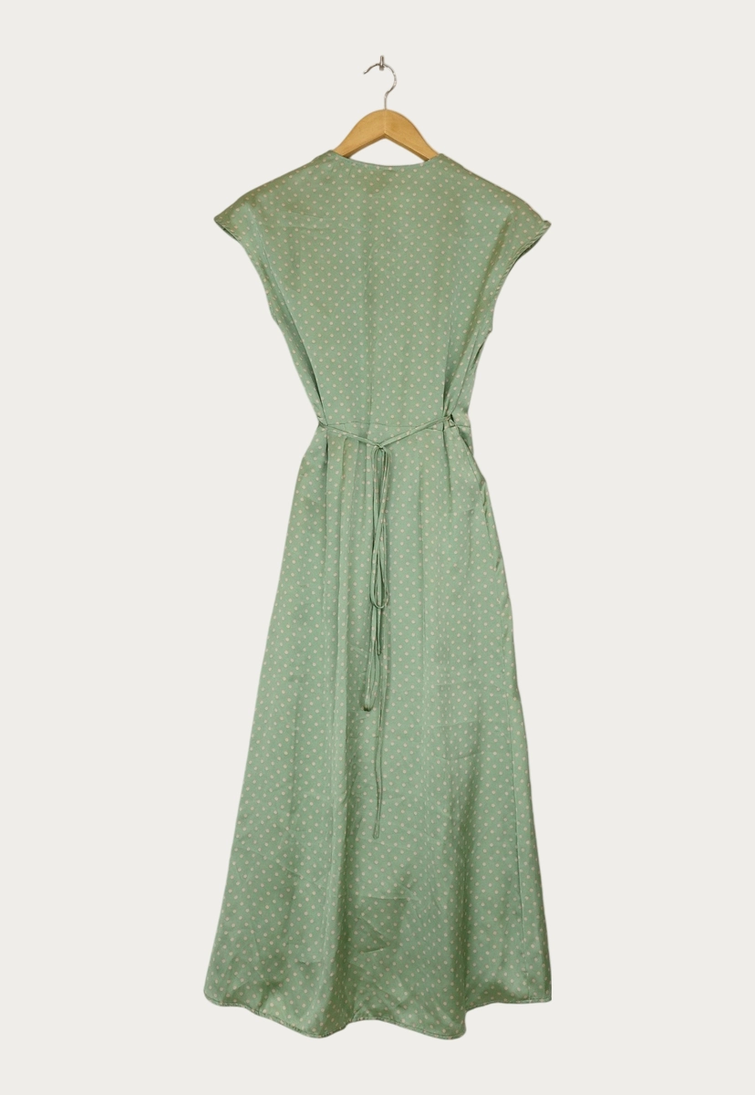 Robes vert - Mango - Femme 36 - Seconde Main - Image 2