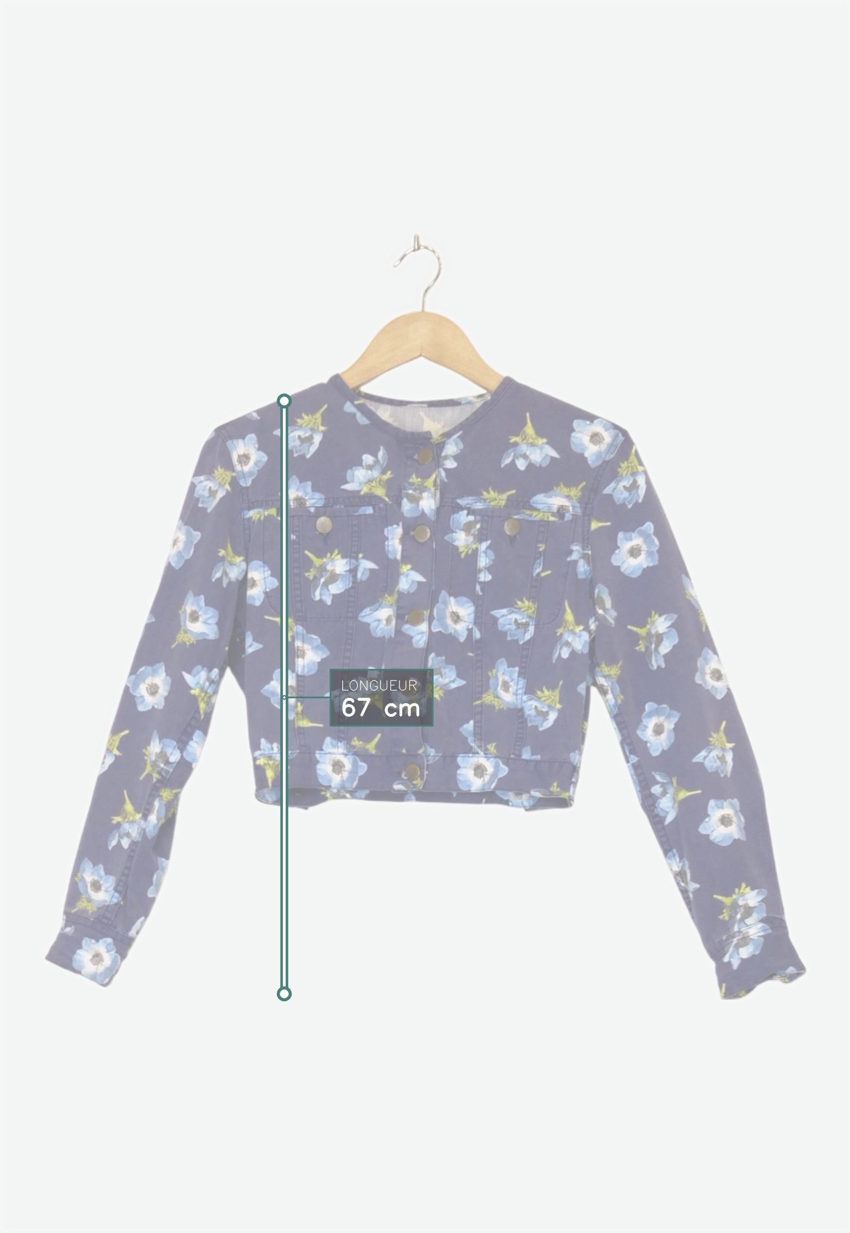 Vestes bleu - Kenzo - Femme 36 - Seconde Main - Image 4