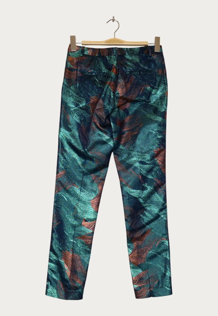 Pantalons multicolore - Maje - Femme 36 - Seconde Main - Image 2