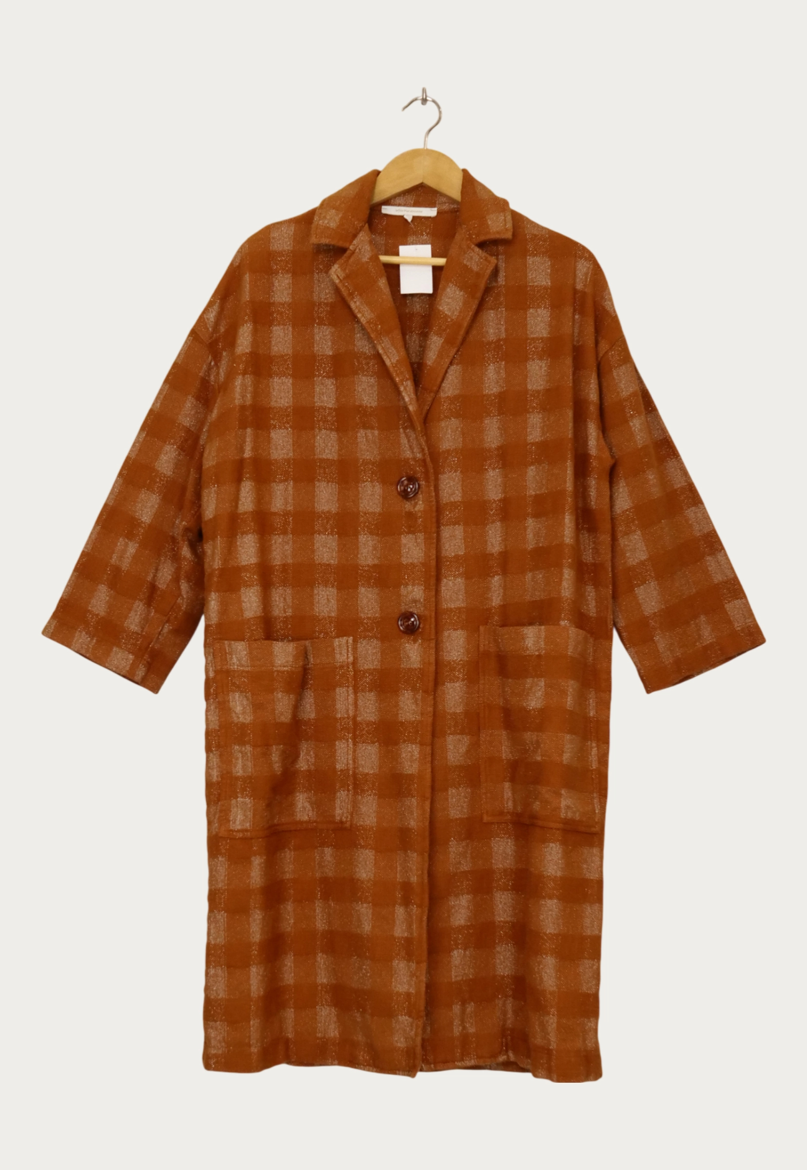 Manteaux orange - La fée maraboutée - Femme 34 - Seconde Main - Image 2