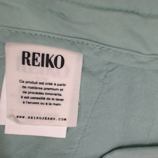 Pantalons vert - Reiko - Femme 36 - Seconde Main - Image 5