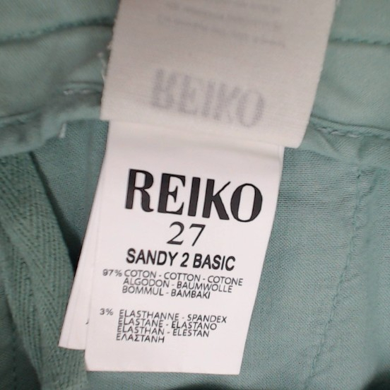 Pantalons vert - Reiko - Femme 36 - Seconde Main - Image 6