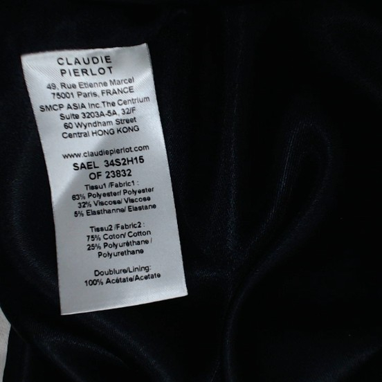 Jupes noir - Claudie Pierlot - Femme 36 - Seconde Main - Image 5