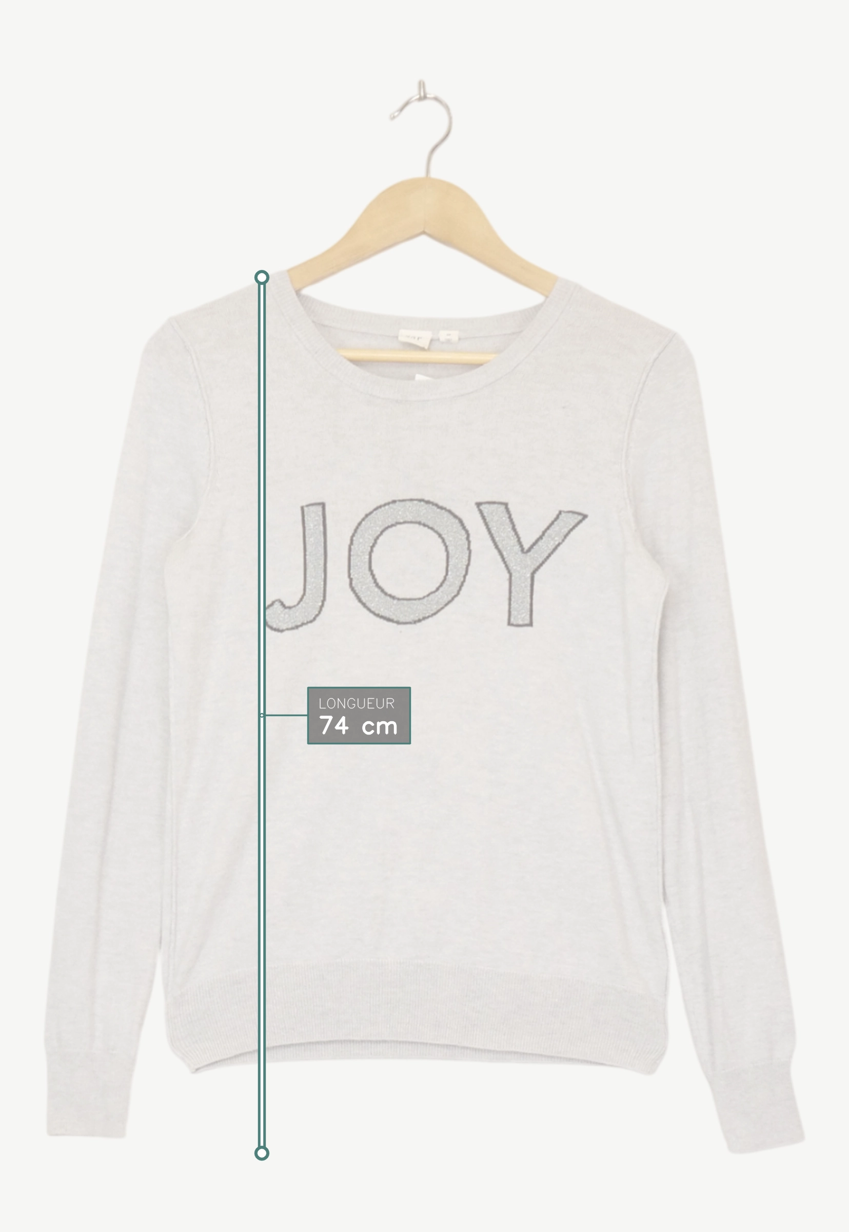 Pulls & Gilets blanc - Gap - Femme 34 - Seconde Main - Image 6