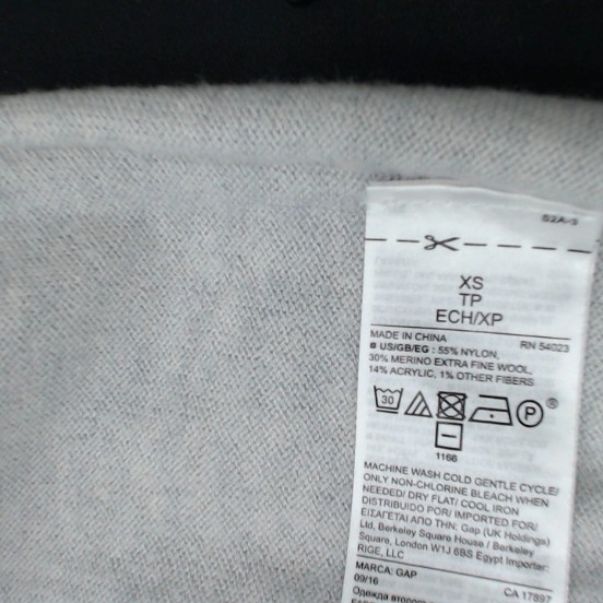 Pulls & Gilets blanc - Gap - Femme 34 - Seconde Main - Image 5