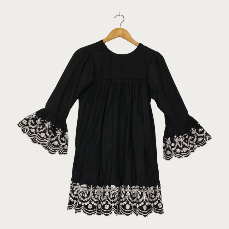 Tunic Short Noir Zara Femme - Taille S (36) - Neuf Sans Étiquettes - Style Tunique Courte Décontractée