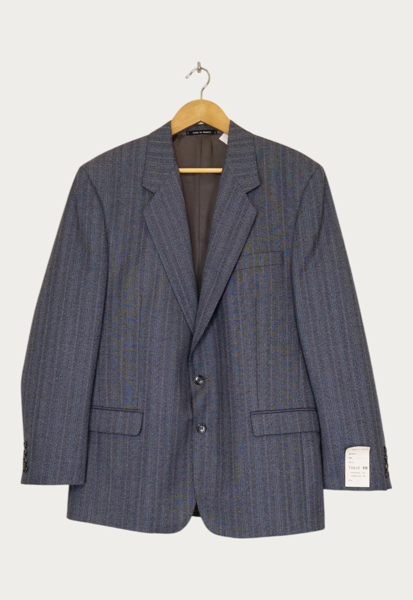 Vestes bleu - Woolmark - Homme 50 - Seconde Main - Image 1