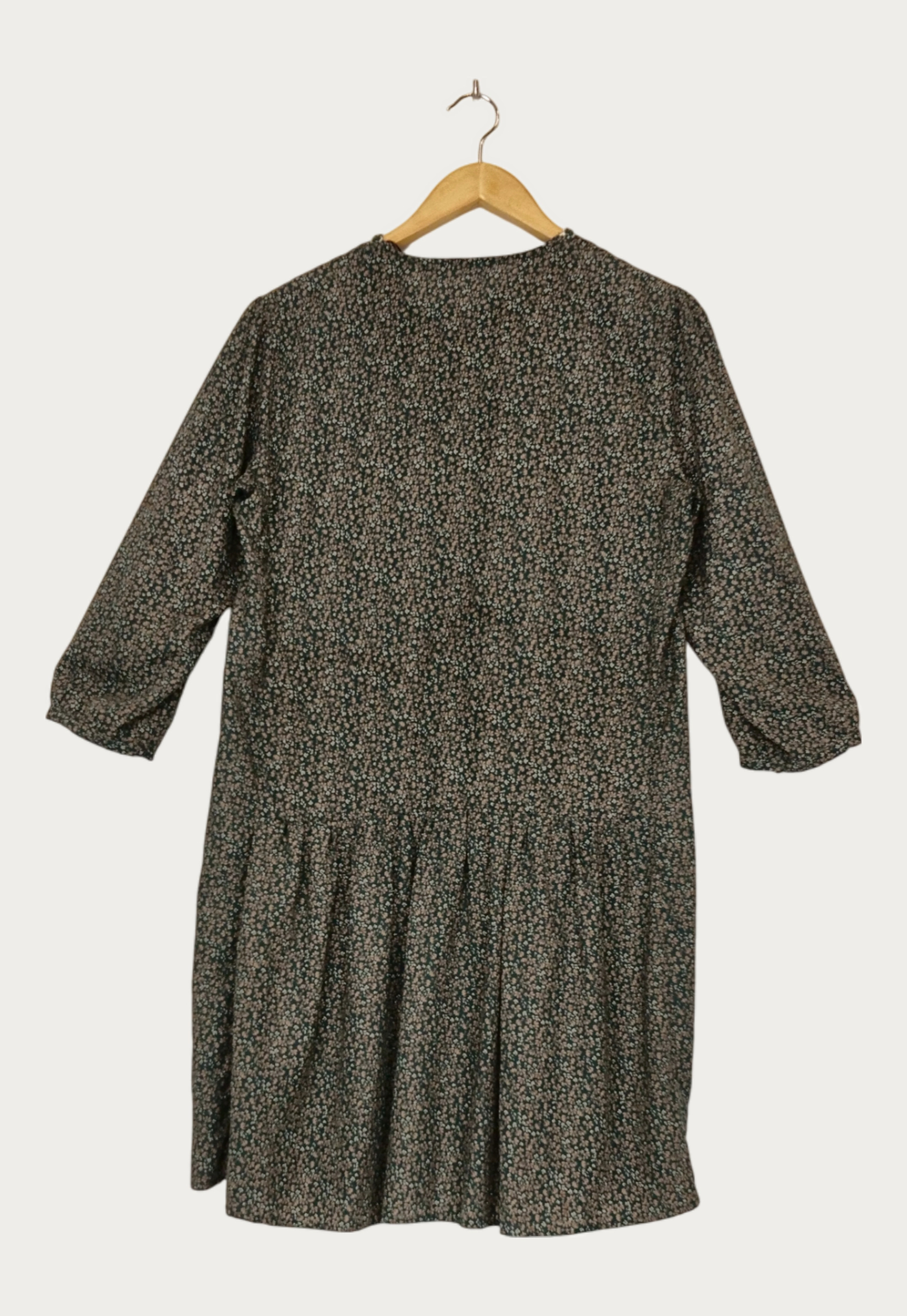 Robes kaki - Ema Blue's - Femme 40 - Seconde Main - Image 3