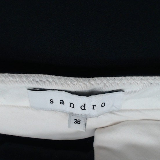 Pantalons noir - Sandro - Femme 36 - Seconde Main - Image 3