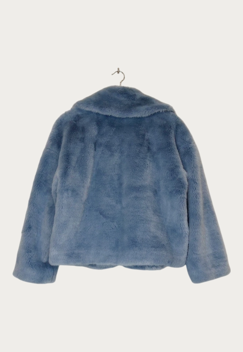 Manteaux bleu - Isabelle Blanche - Femme 38 - Seconde Main - Image 2