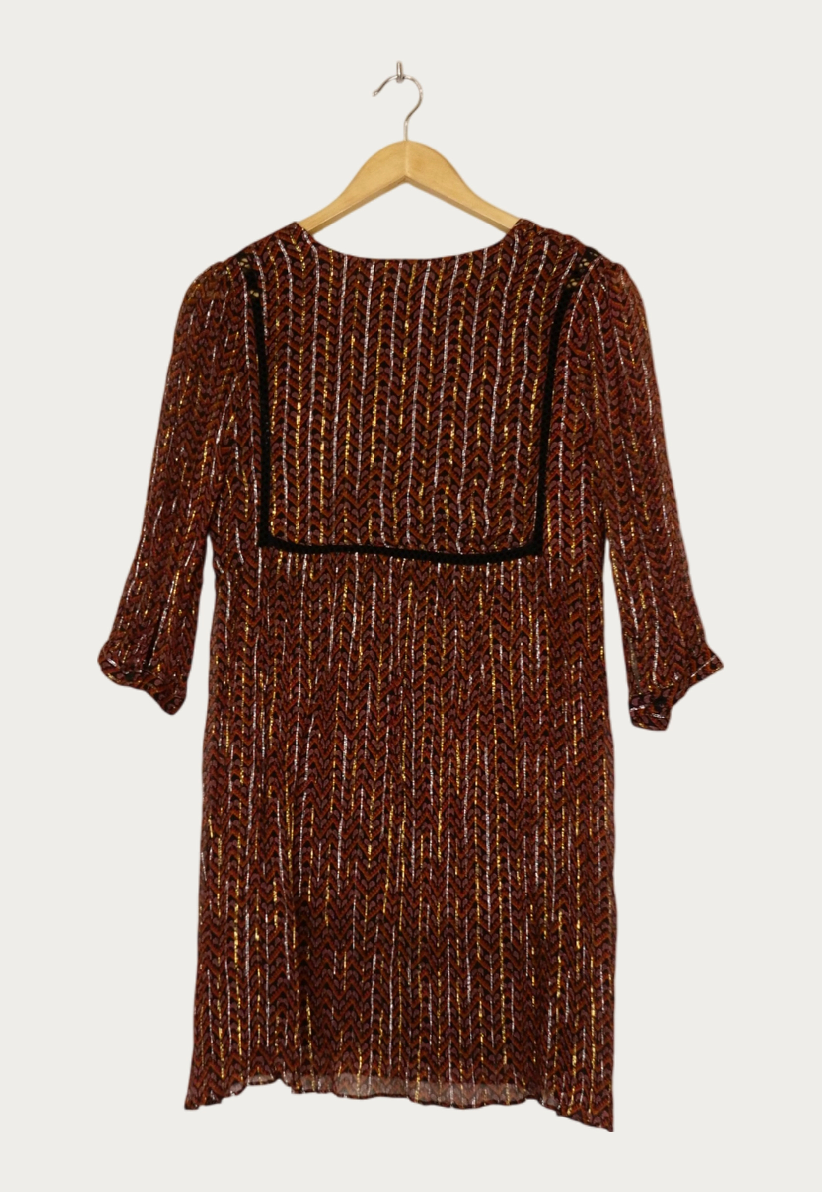 Robes marron - Bash - Femme 34 - Seconde Main - Image 2