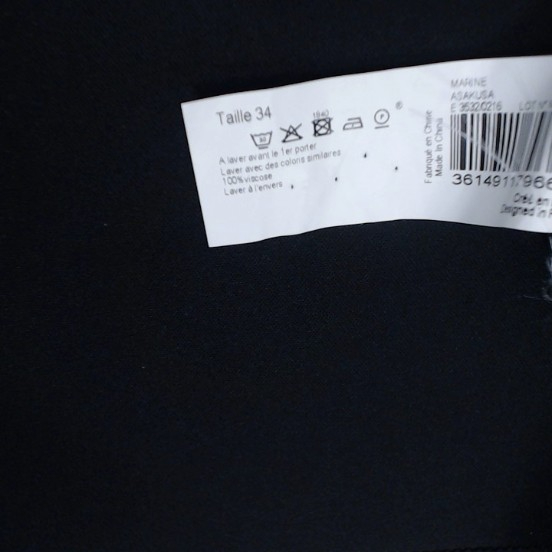 Jupes bleu - Monoprix - Femme 34 - Seconde Main - Image 4