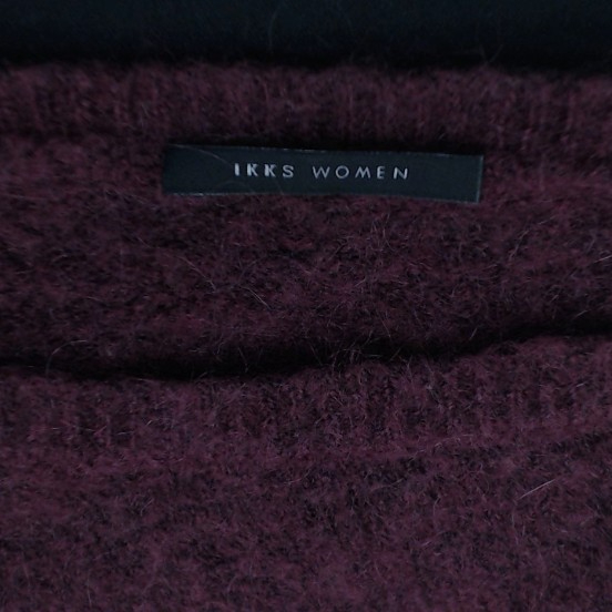 Pulls & Gilets bordeaux - IKKS - Femme 36 - Seconde Main - Image 3