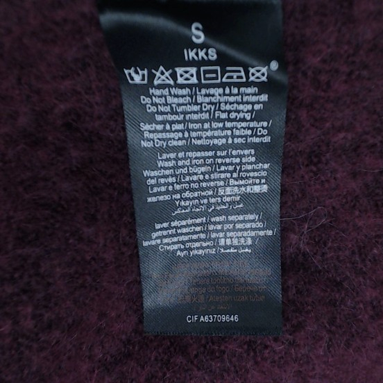 Pulls & Gilets bordeaux - IKKS - Femme 36 - Seconde Main - Image 4