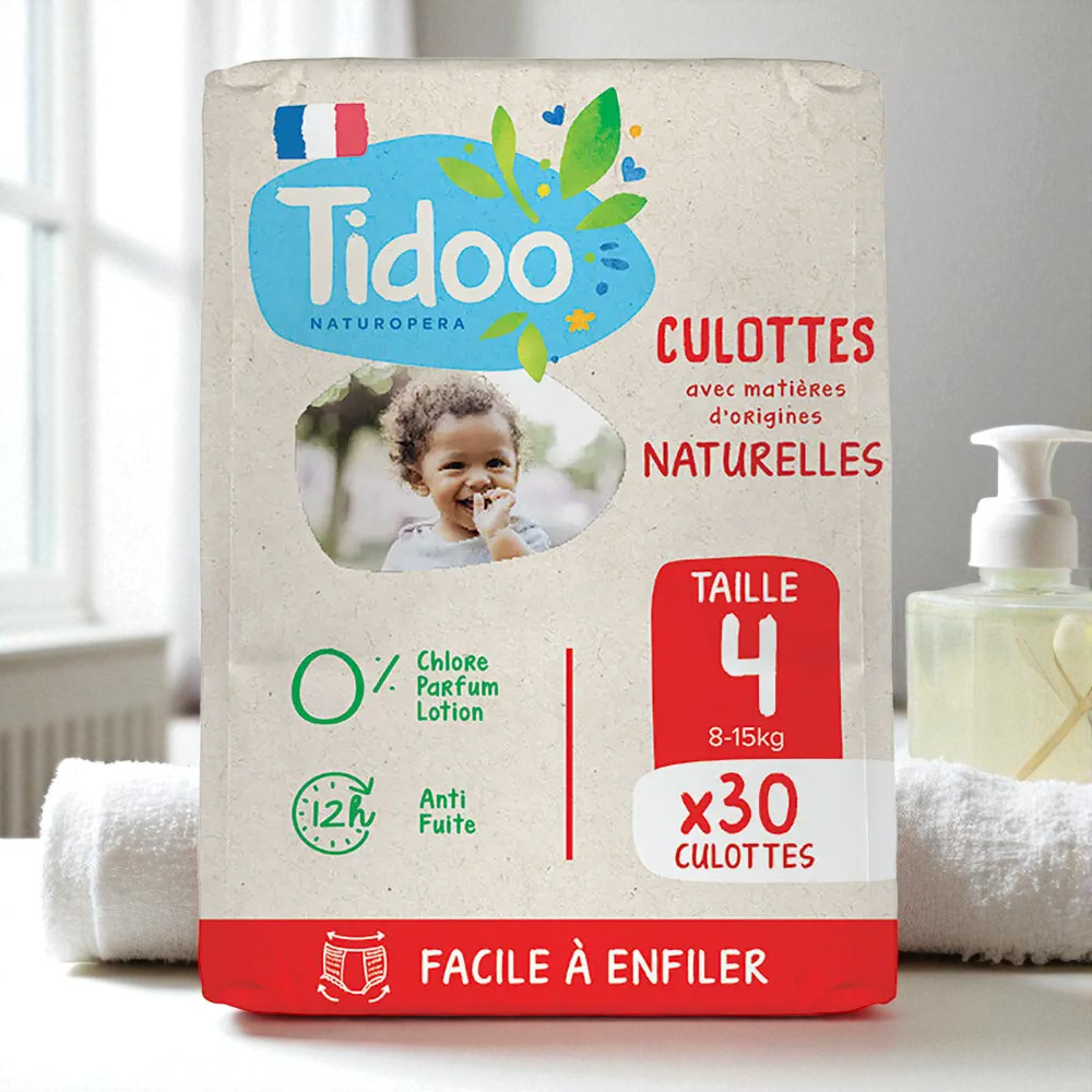 Culottes d'apprentissage écologiques T4 (8-15kg)