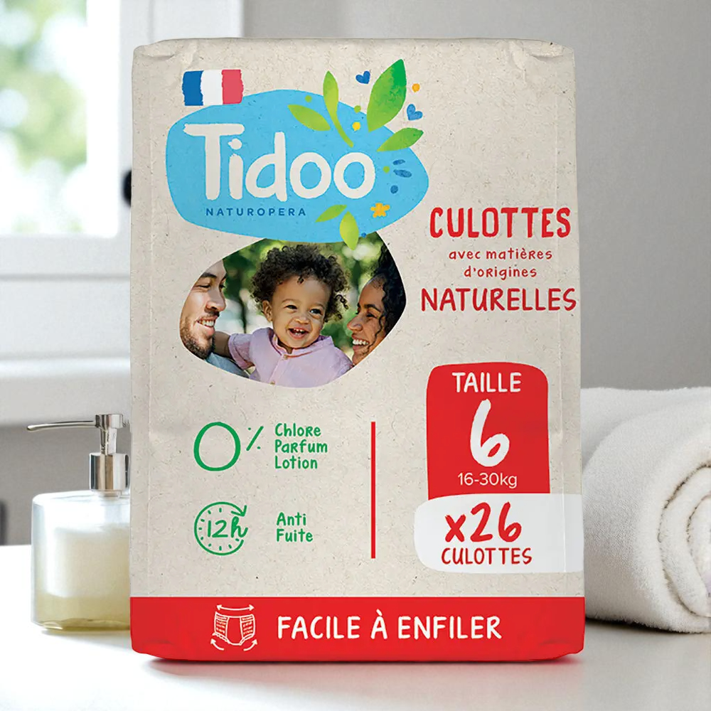 Culottes d'apprentissage écologiques T6 (16-30kg)