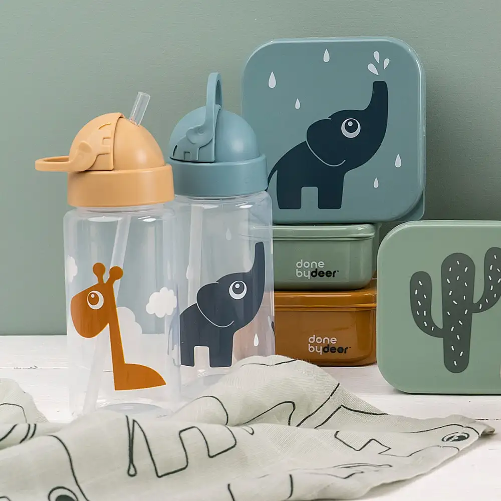 Gourde à paille Elphee Bleu 350 ml - Image 4