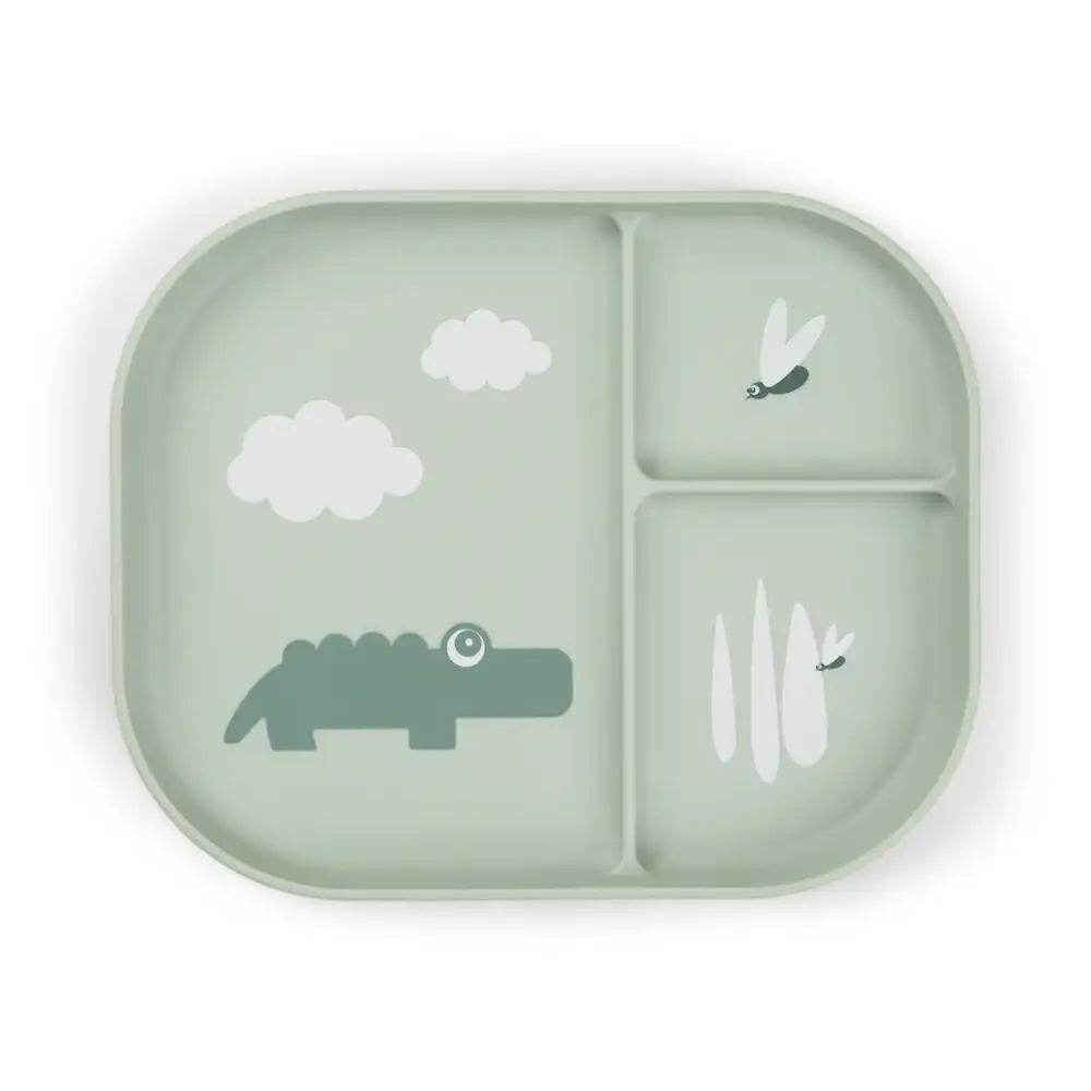 Foodie assiette plateau Croco Vert 