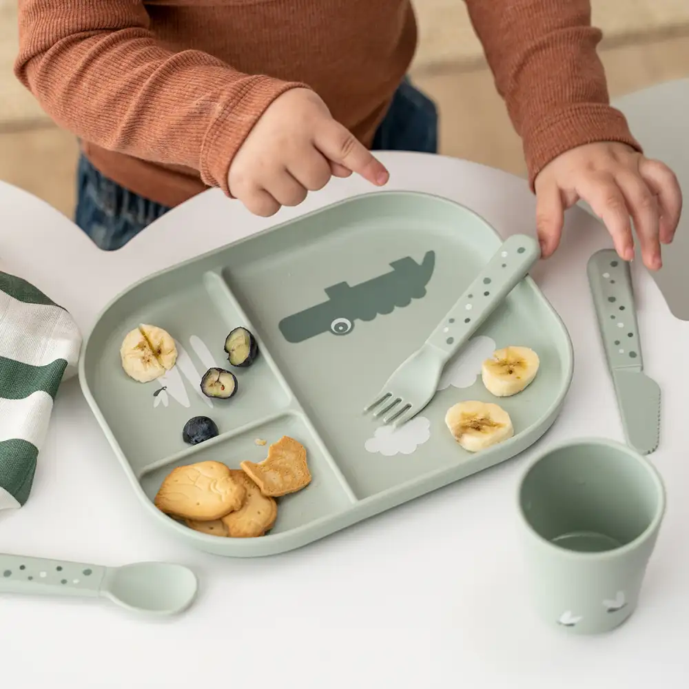 Foodie assiette plateau Croco Vert  - Image 5