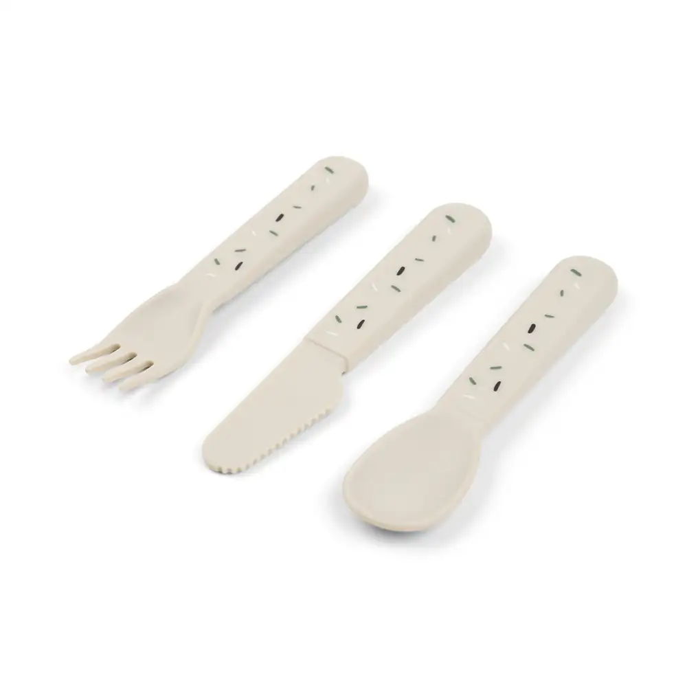 Foodie couverts set de 3 Confetti Sable  - Image 2