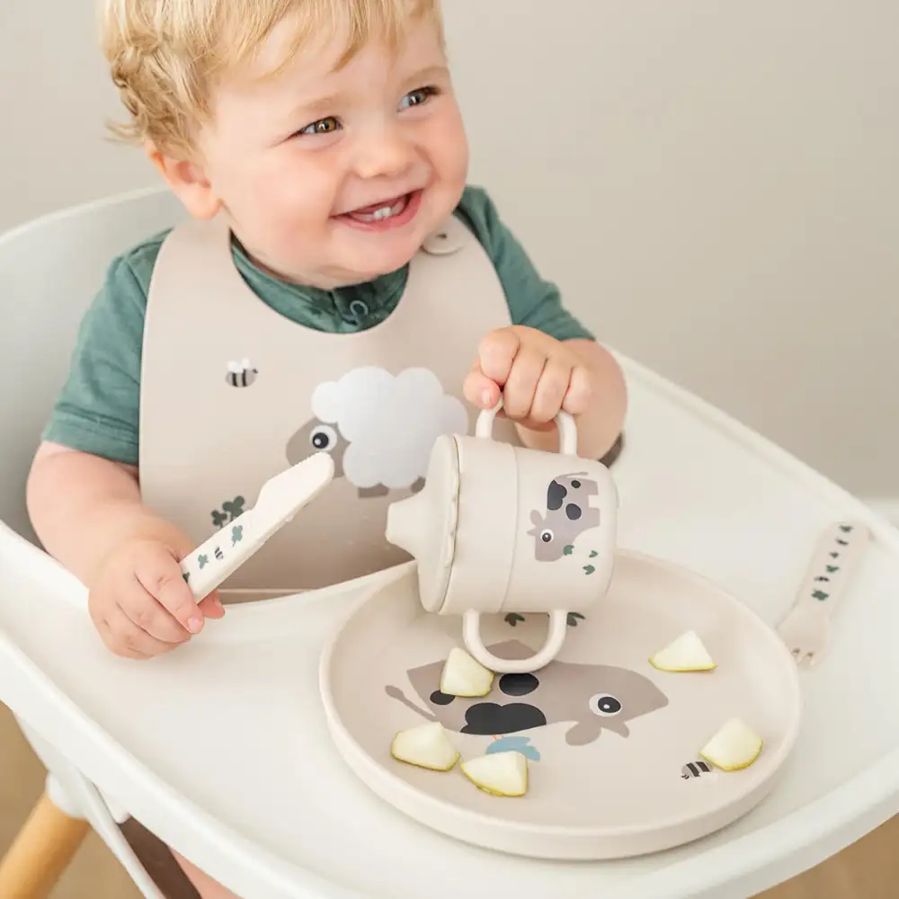 Foodie assiette Tiny farm Sable  - Image 4