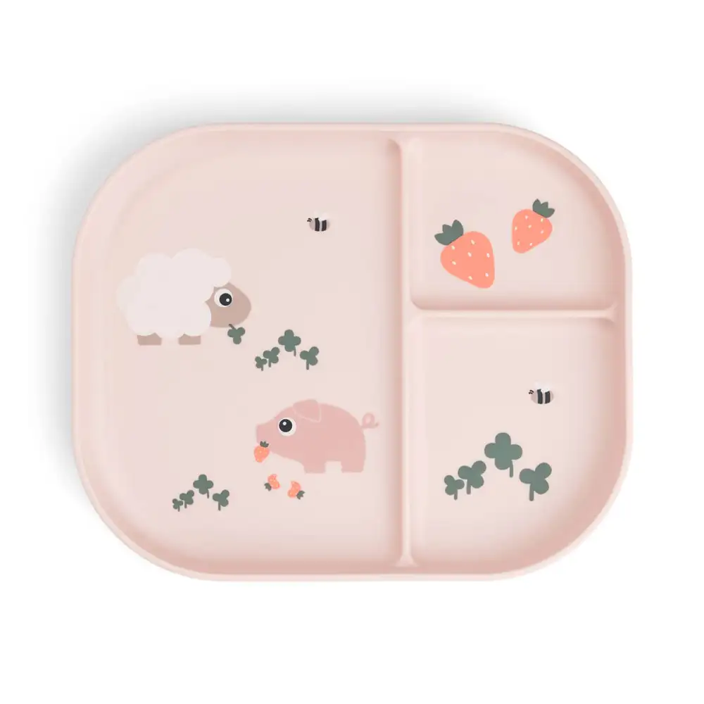 Foodie assiette plateau Tiny farm Rose 