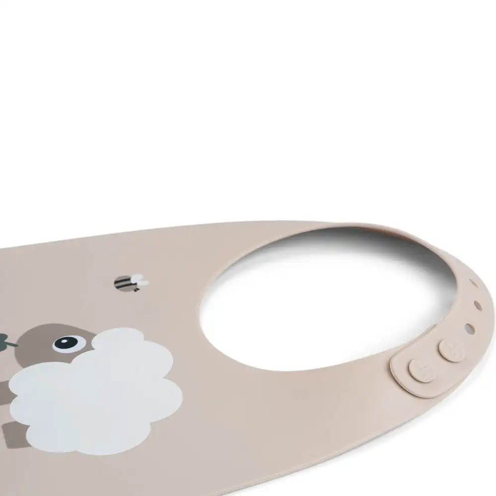 Bavoir silicone Sheepy Sable  - Image 2