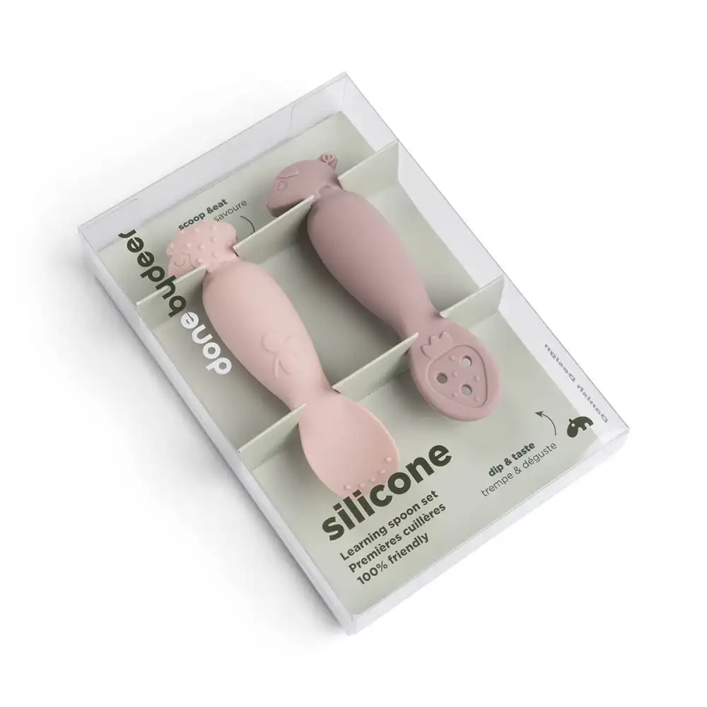 Premières cuillères Tiny farm Rose - Image 3