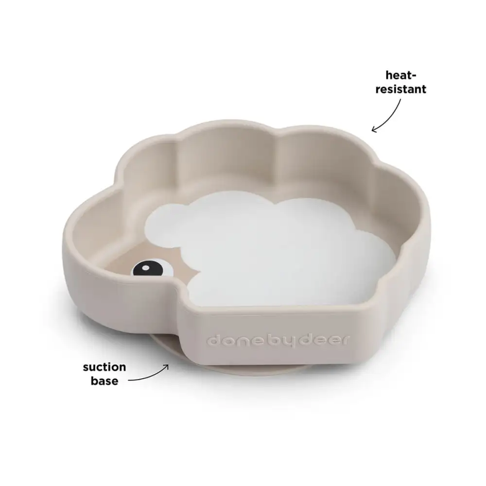 Bol silicone avec ventouse Sheepy Sable  - Image 4