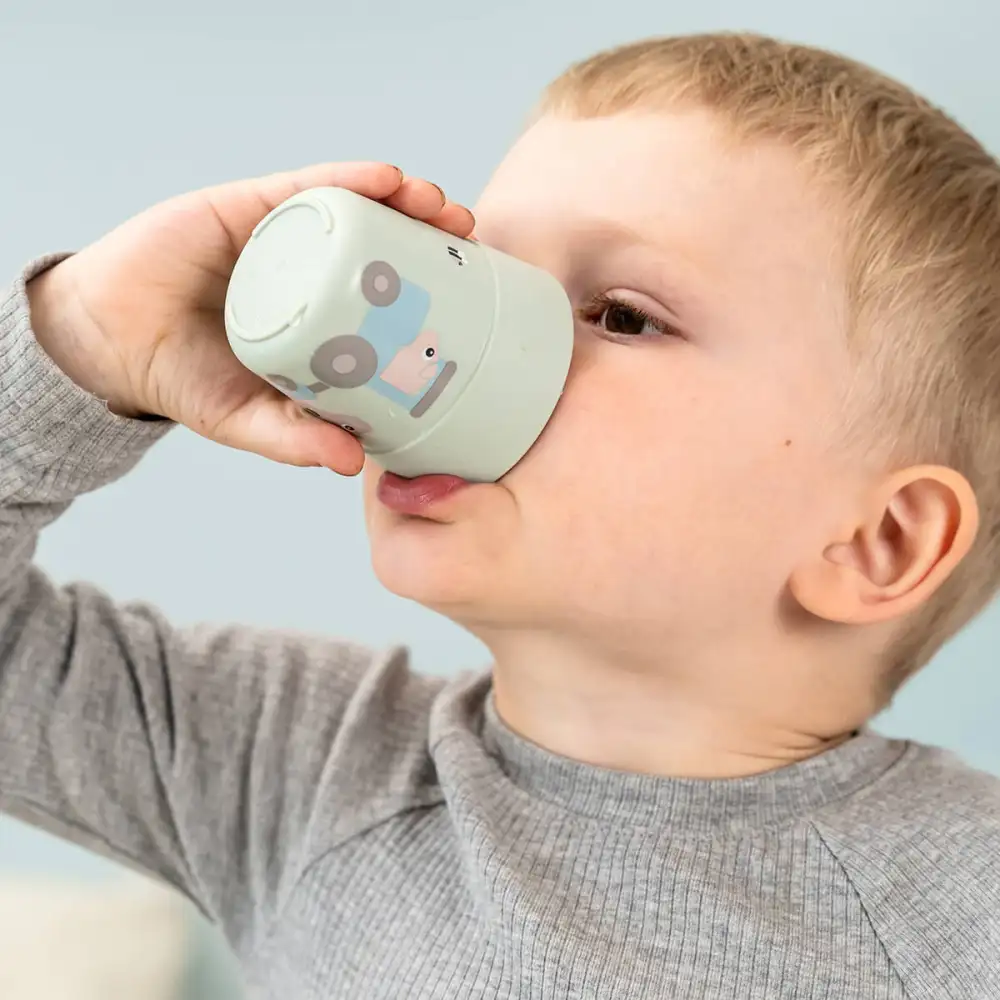 Foodie coffret repas ventouse Tiny farm Vert - Image 7