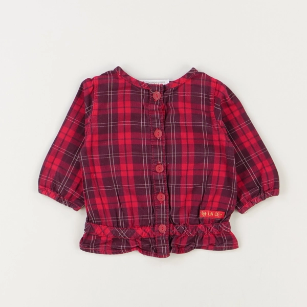 Blouse rouge - La compagnie des petits - Fille 3 mois - Seconde Main