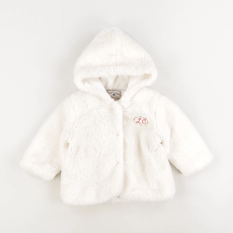 Manteau blanc - Lee Cooper - Fille 18 mois - Seconde Main