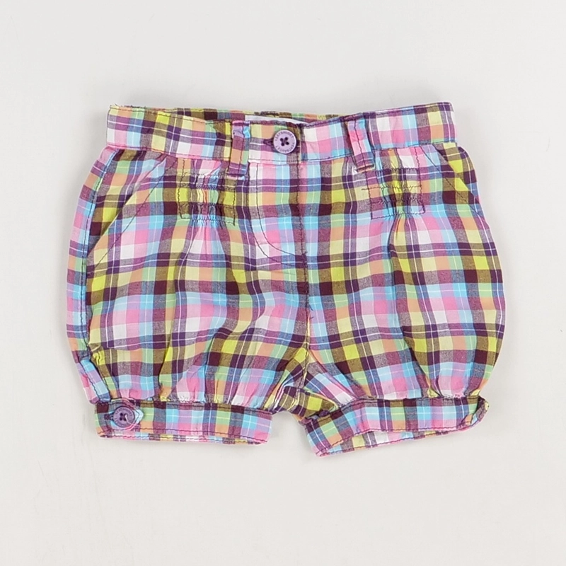 Short multicolore - Vertbaudet - Fille 3 mois - Seconde Main
