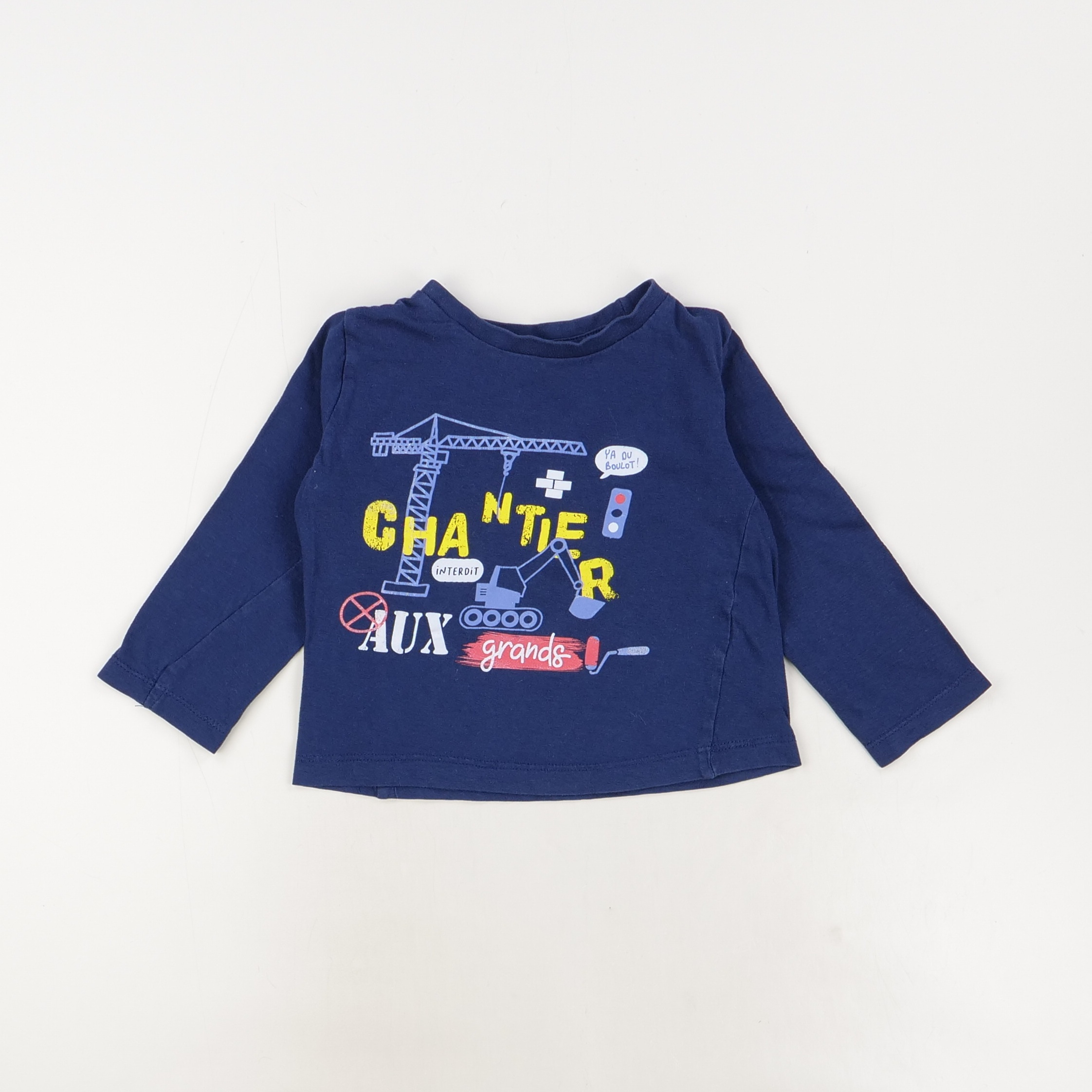 T-shirt bleu - Tissaia Basics - Garçon 3 ans - Seconde Main