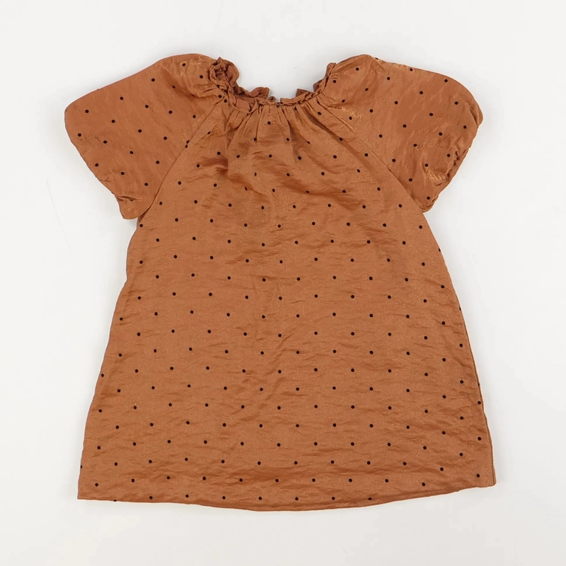 Robe marron - Zara - Fille 18 mois - Seconde Main
